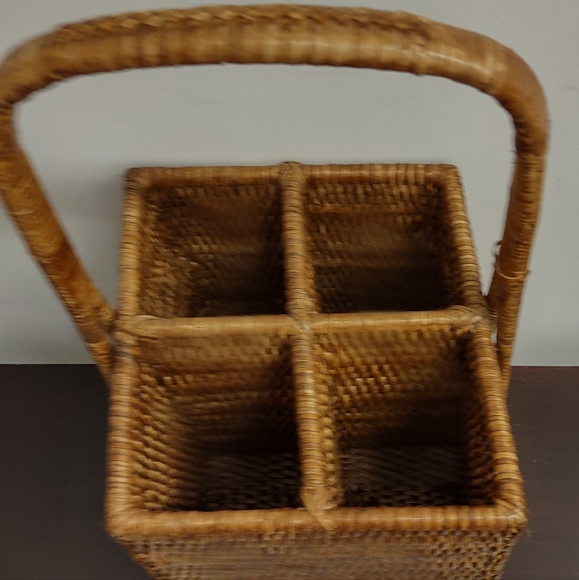 NWT Crate&Barrel Picnic Utensil Holder - Picture 5 of 6